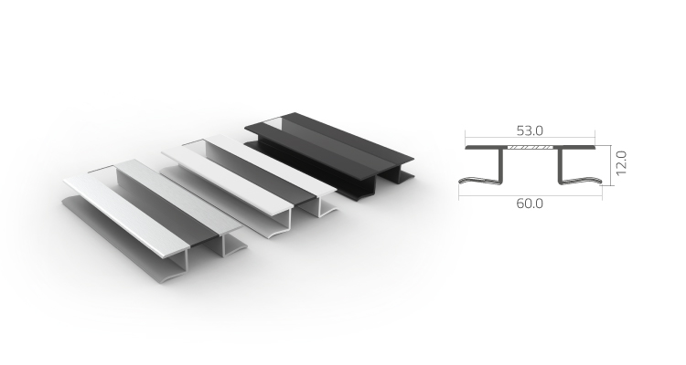 Uniones Zócalo PVC UZP12N-UZP12B-UZP12A