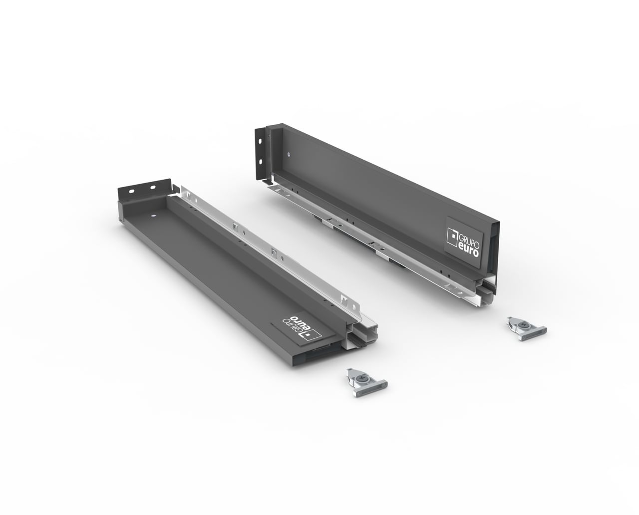 Cajón Euroslim - Altura Baja - Antracita