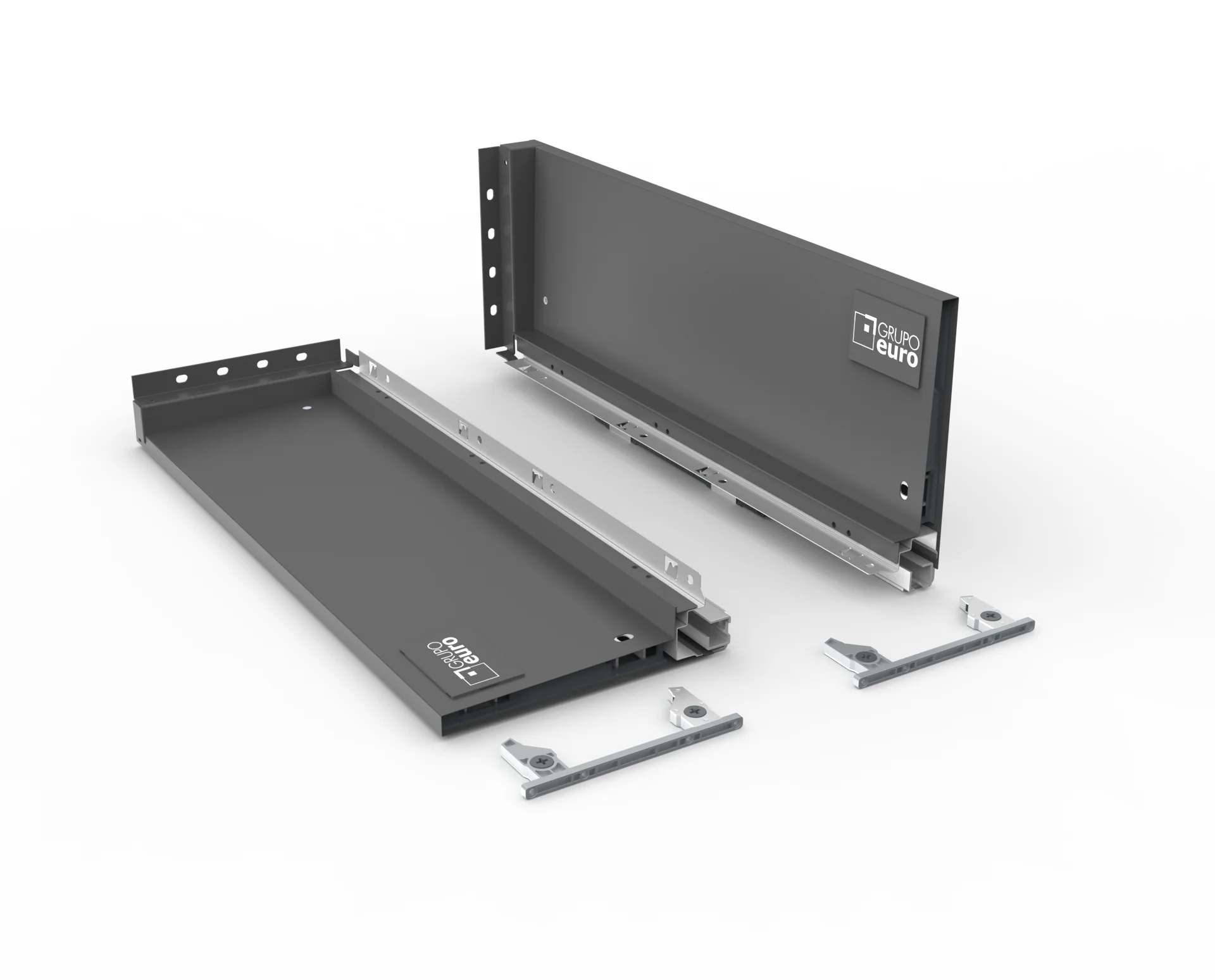 Cajón Euroslim - Altura Alta - Antracita